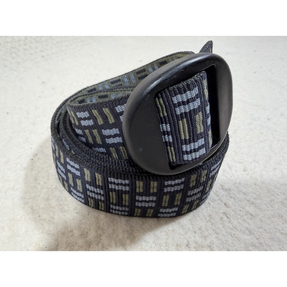 Mossimo Reversible Web Belt Geometric Pattern 1 Inch Casual‎ Streetwear